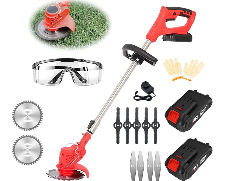 Lawn Mower Cordless Pruning Cutter Weed Wacker Garden Trimmier