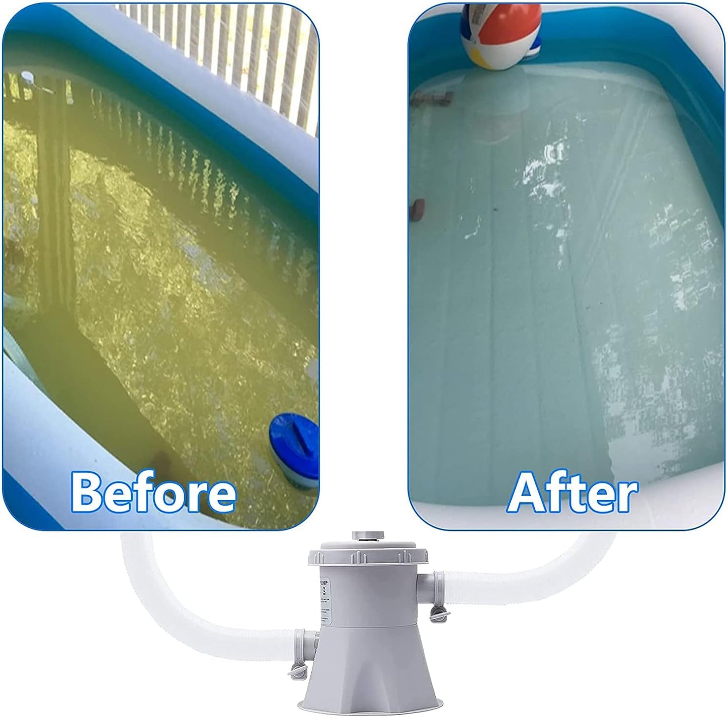 Filter Pump Swimming Pool 330gal 25W 230V