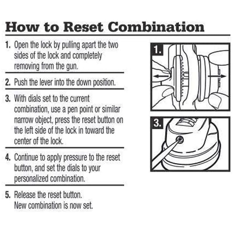 Combination Rifle Trigger Lock