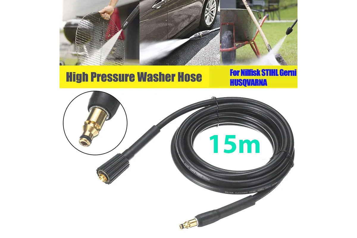 High Pressure Washer Cleaning Hose for STIHL/NILFISK 15m