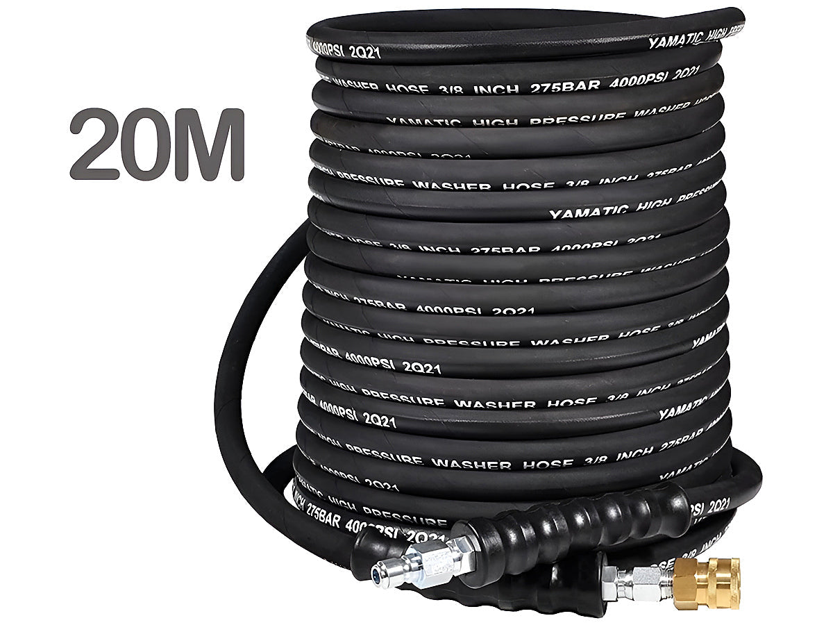 High Pressure Hose 4000PSI 3/8 QC For Water Blaster 20M