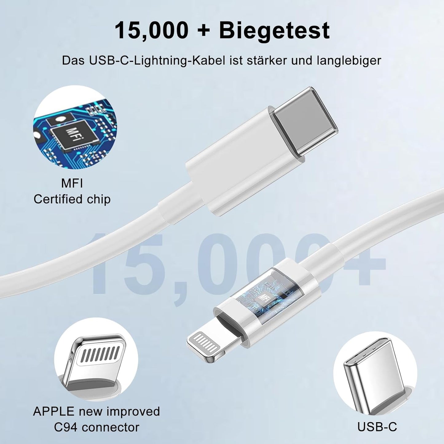 Replacement iPhone Charger