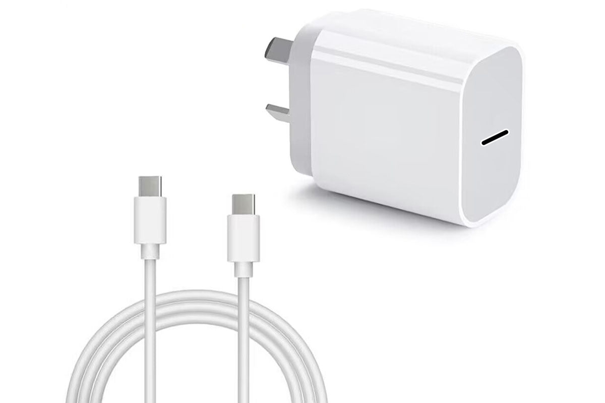 iPhone Fast Charger, 20W Adapter with USB-C Cable