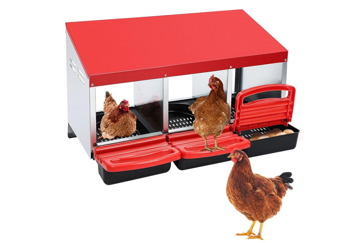 Chicken Nesting Box  6 Compartment