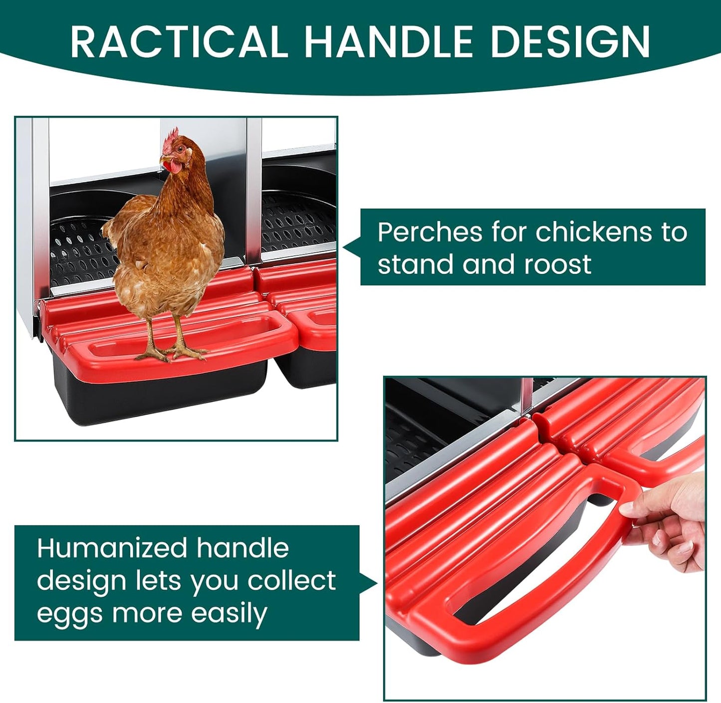 Chicken Nesting Box  6 Compartment