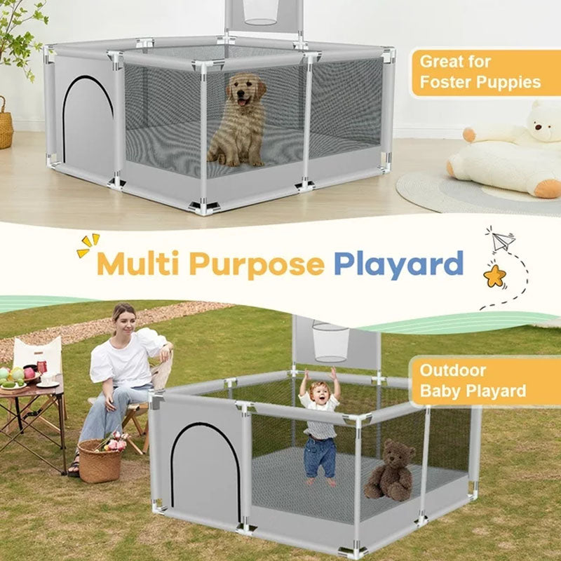 Portable Playpen Fence Gate
