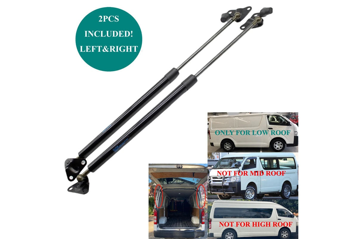 Tailgate Gas Struts For Toyota Hiace Low Roof 05-18