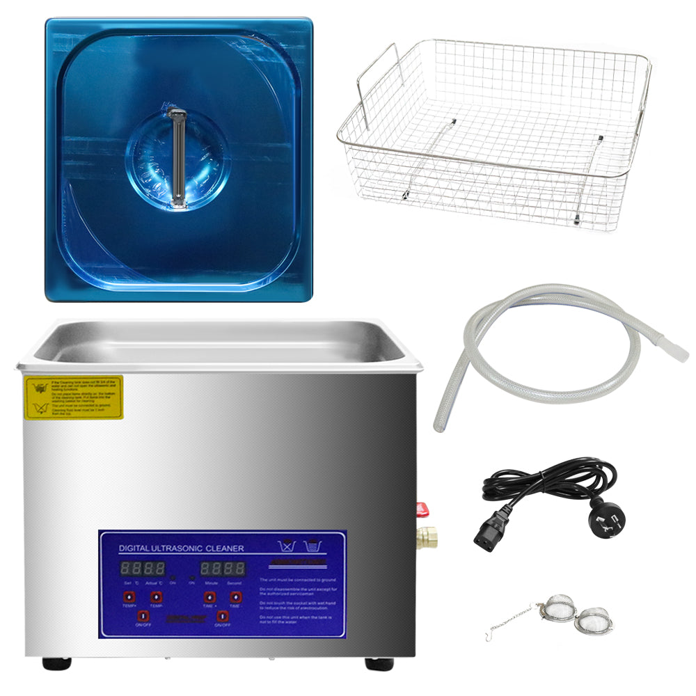 Heated Ultrasonic Cleaner 15L