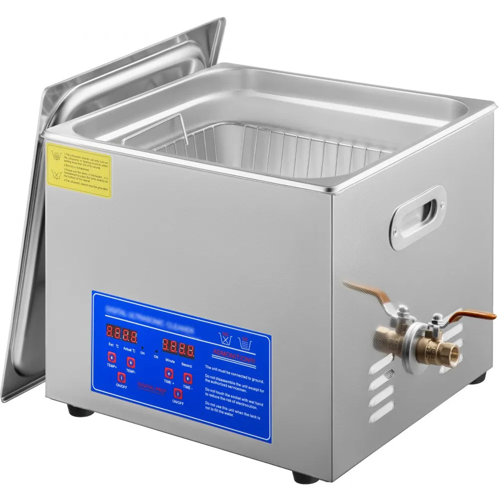 Heated Ultrasonic Cleaner 15L