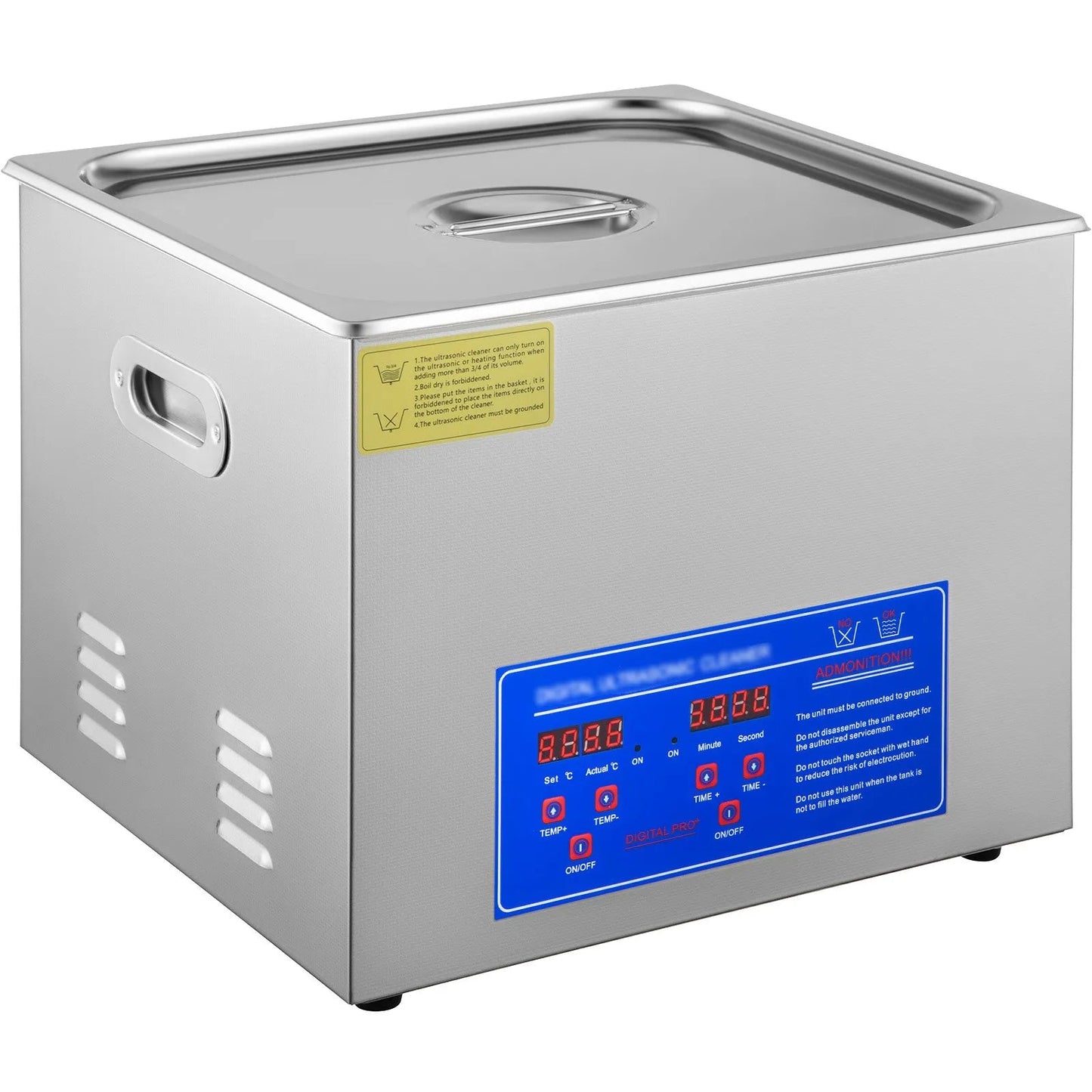 Heated Ultrasonic Cleaner 15L