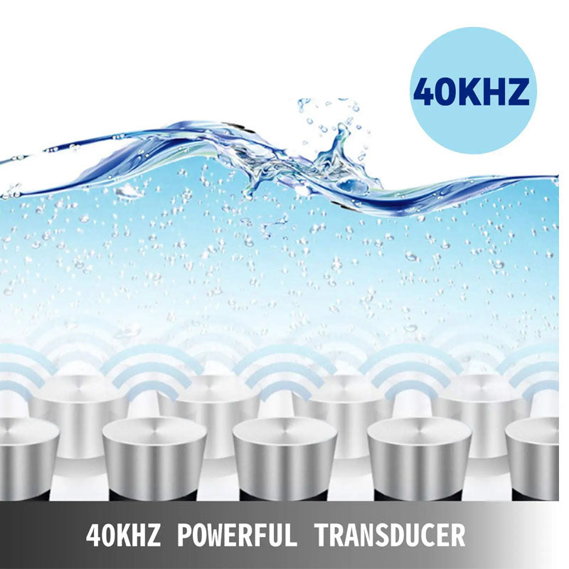 Heated Ultrasonic Cleaner 15L