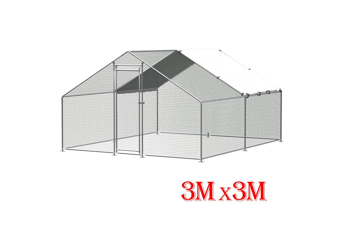 Outdoor Chicken Coop 3Mx3M