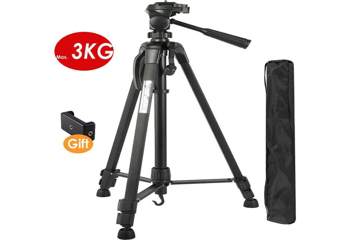 Universal Camera Tripod with adjustable height