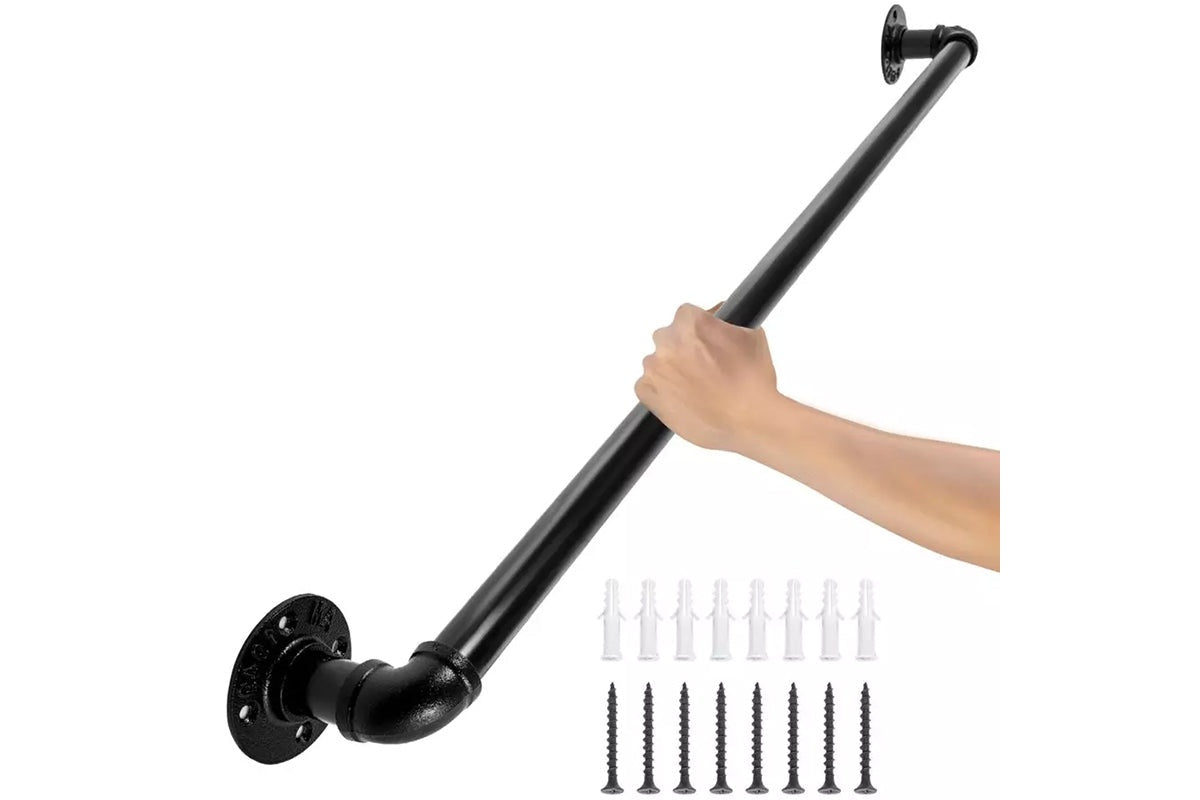 Industrial Pipe Stair Handrail 120CM