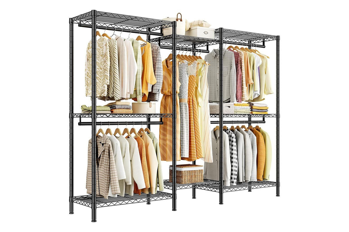 Metal Wardrobe Clothes Rack