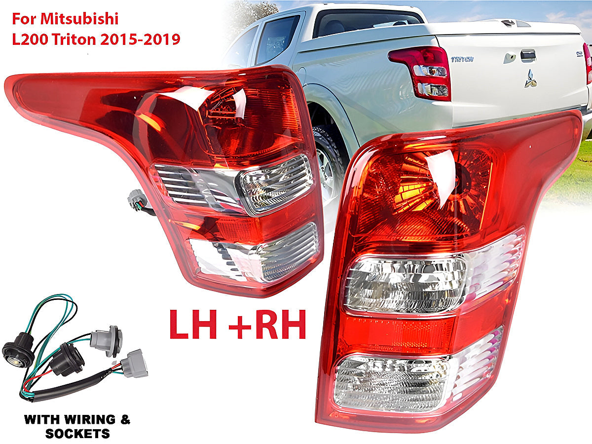 Replacement Mitsubishi L200 Triton Left & Right Tail Light