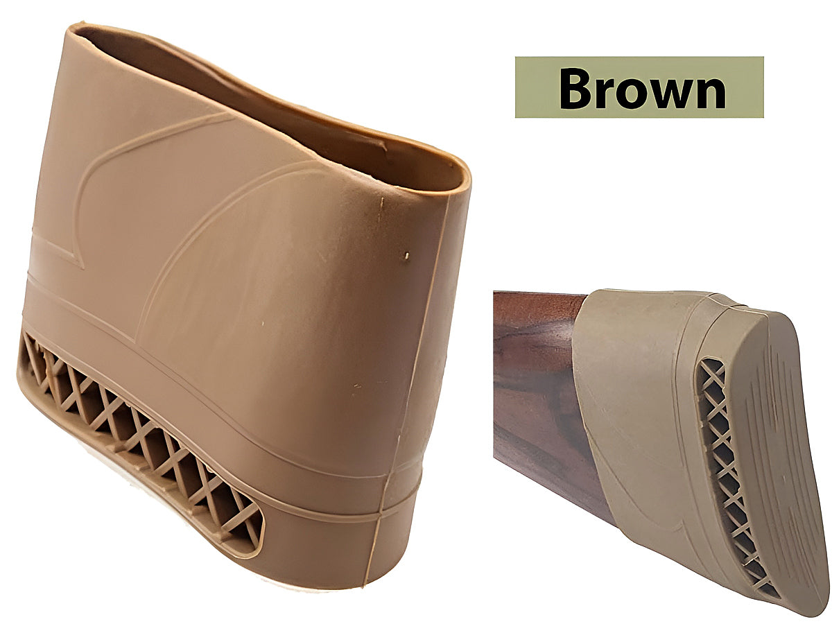 Rifle Recoil Pad, Rubber Slip On Recoil Pad for Rifle, Shotgun and Butt Gun