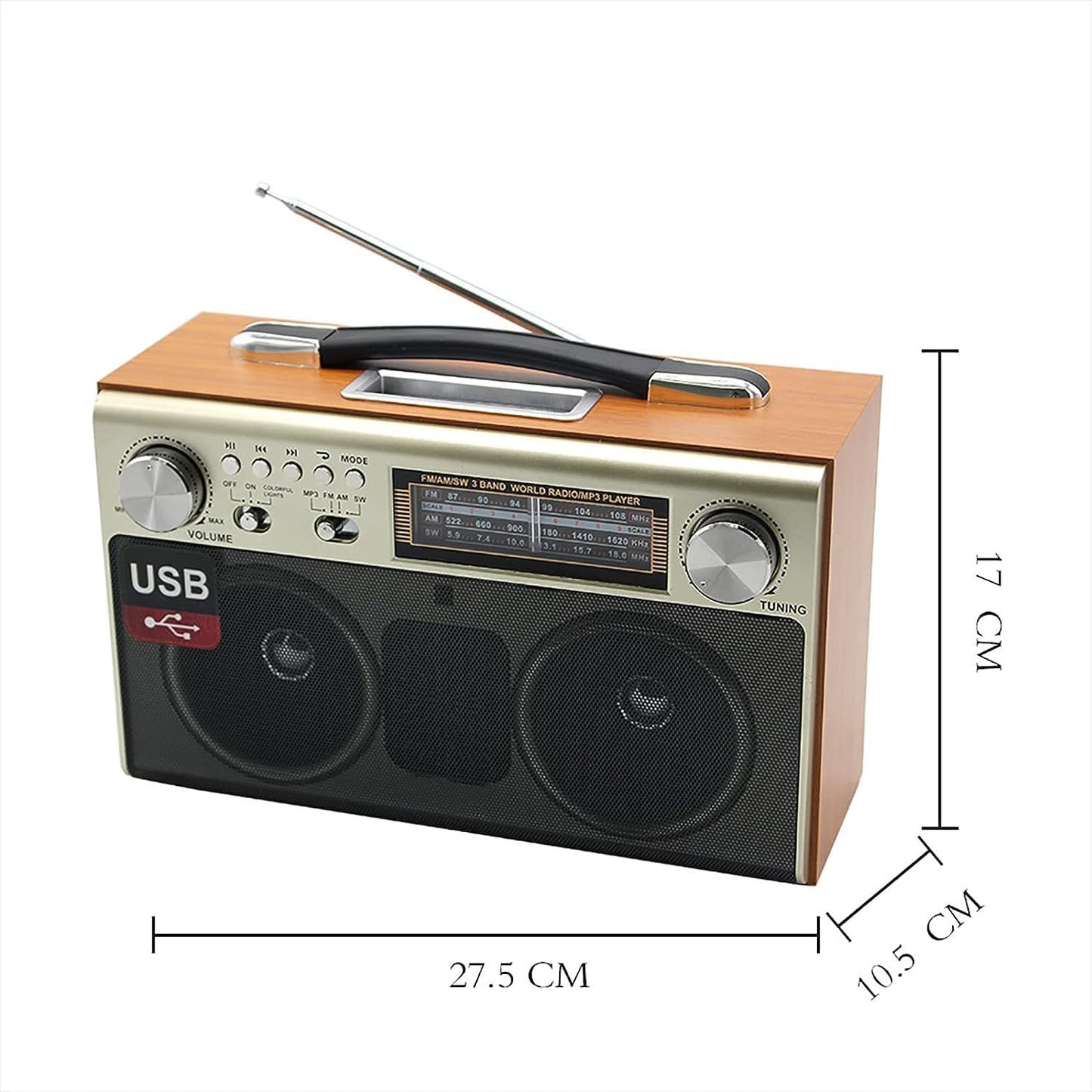FM Radio Speaker Bluetooth