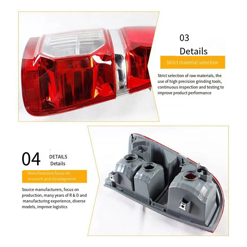 Aftermarket Toyota Hilux Tail Light Pair 2011-2014