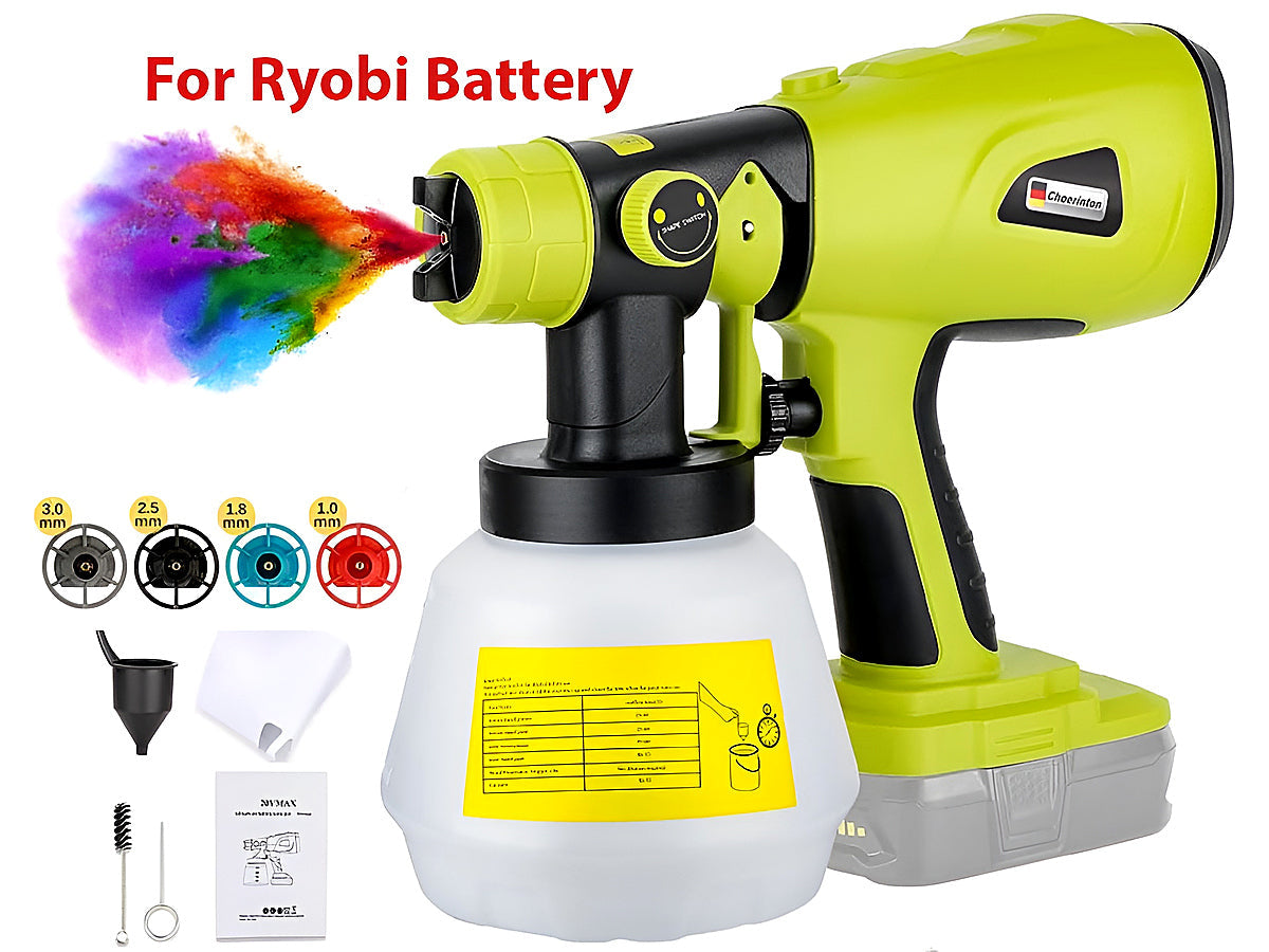 For Ryobi Cordless Sprayer Paint Sprayer