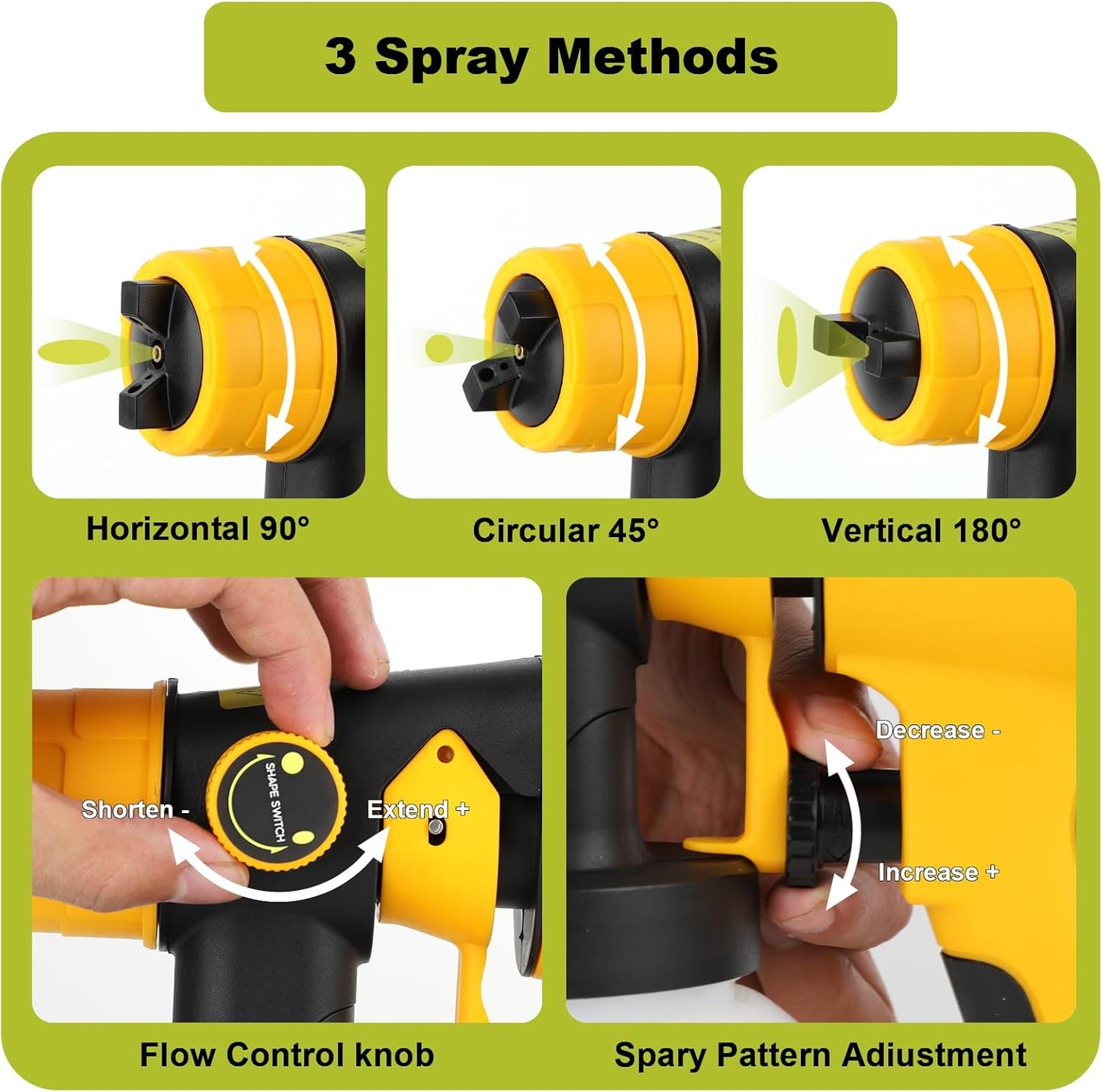 Rechargeable Electric Paint Spray sprayer