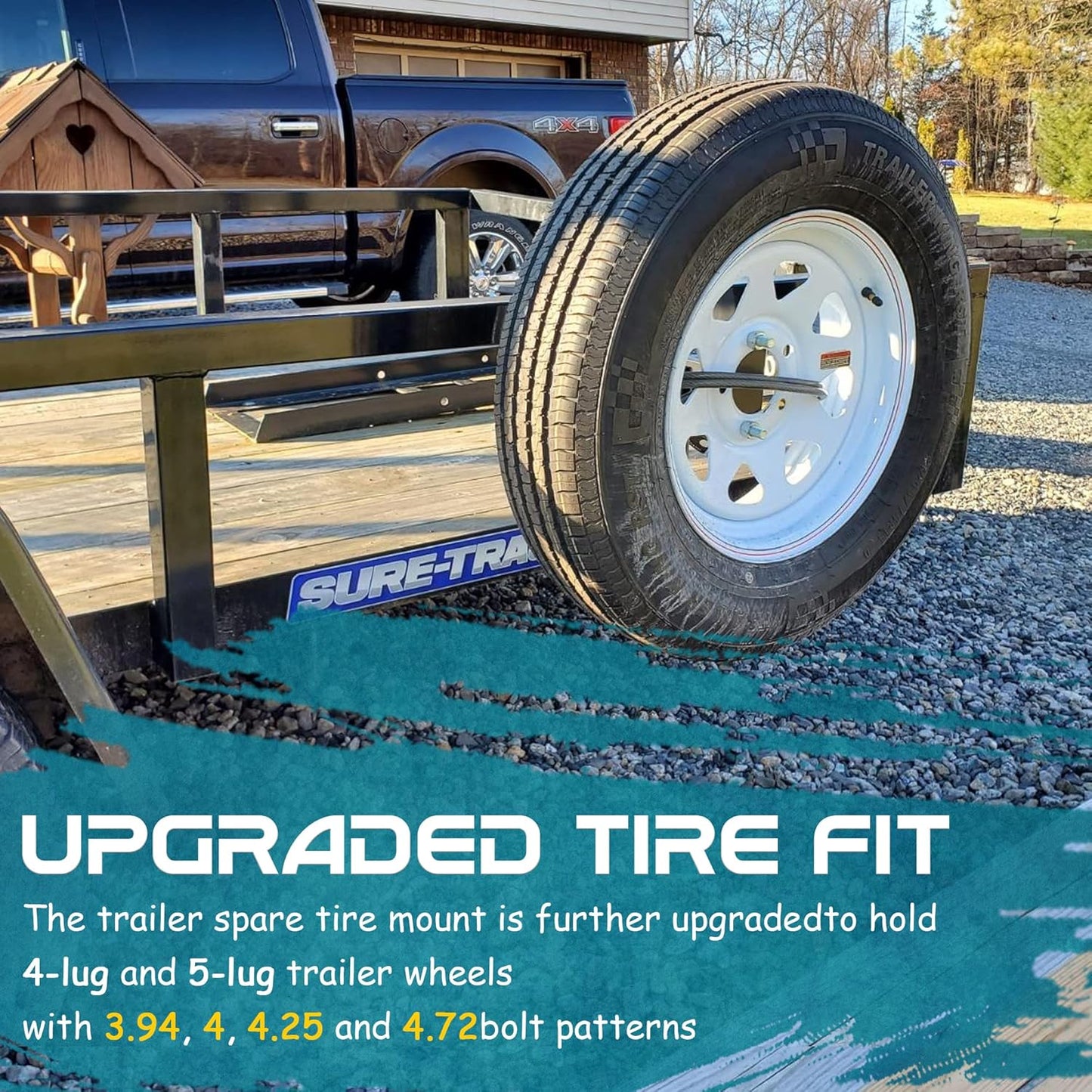 Trailer Spare Tire Carrier