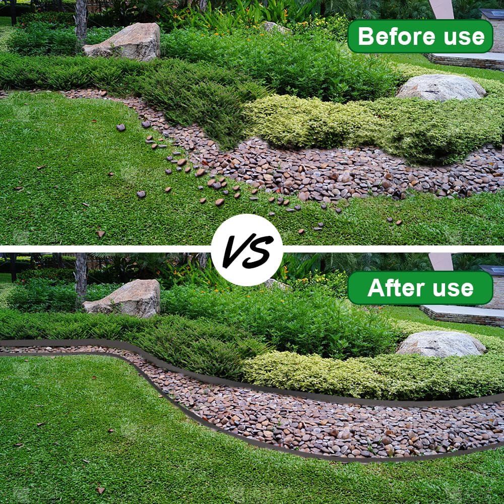 Flexible No-Dig Lawn Edging 10M