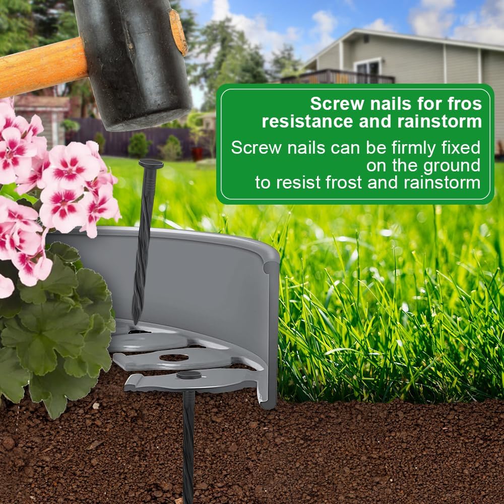 Garden Lawn Edging Landscape Edging 10Mx8PCS