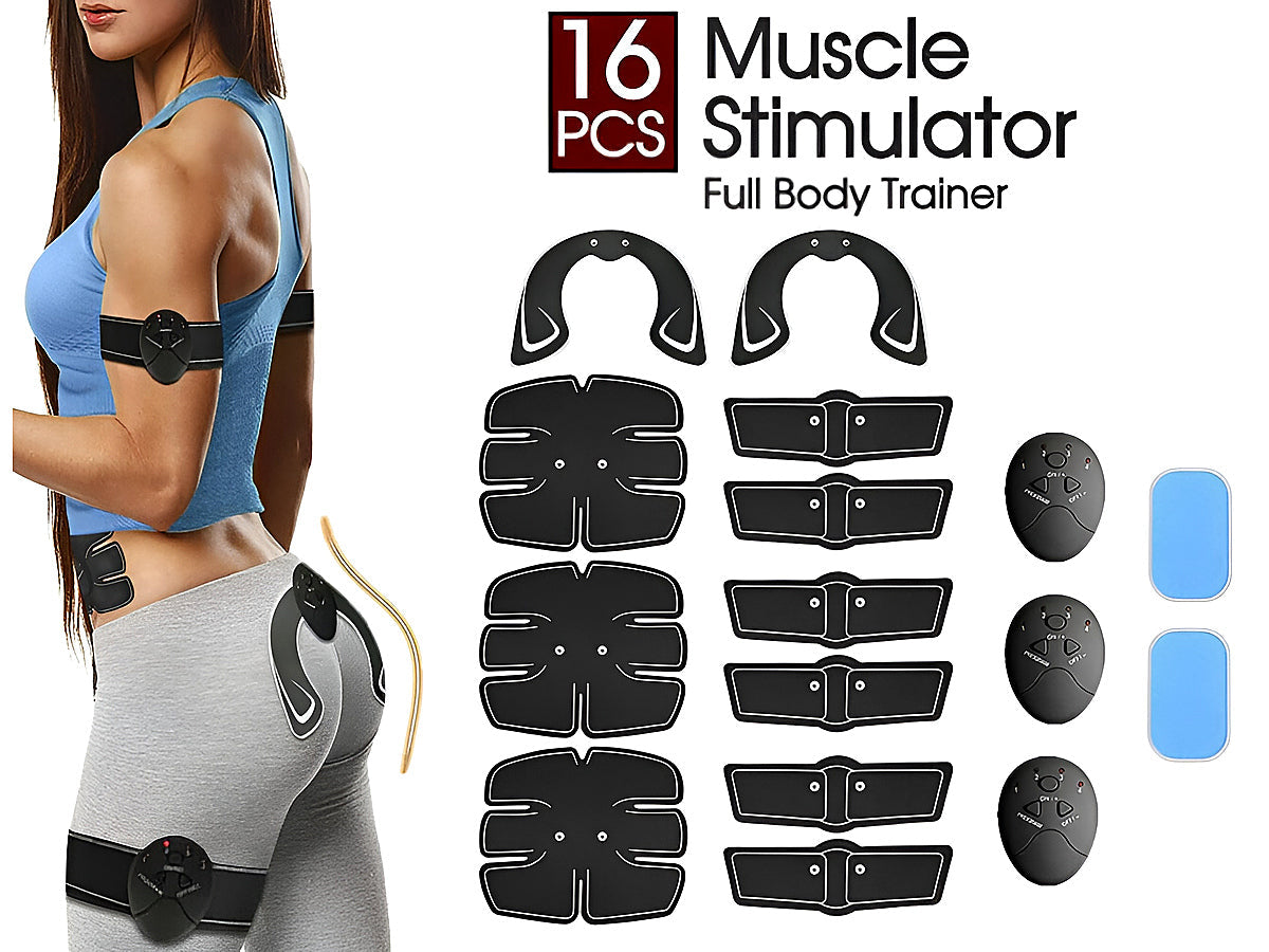 Abdominal Machine Electric Muscle Stimulator ABS Ems Trainer Fitness Weight