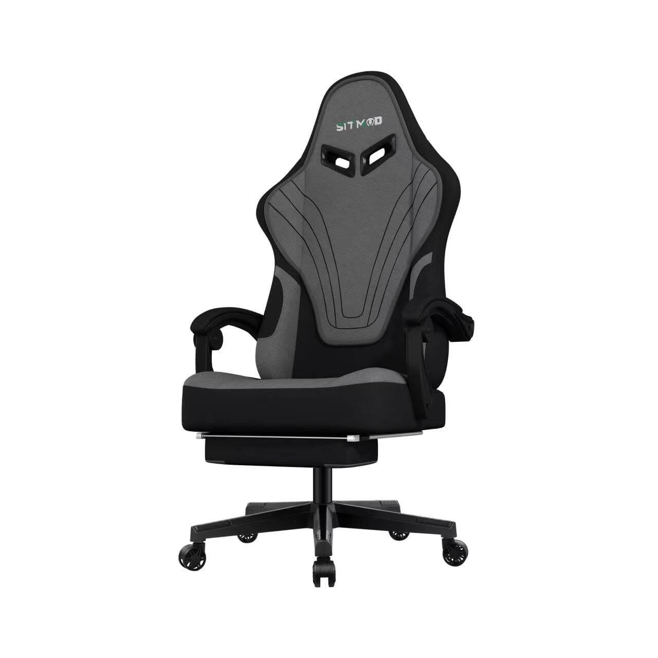 Gaming Chair with Headrest and Lumbar Support