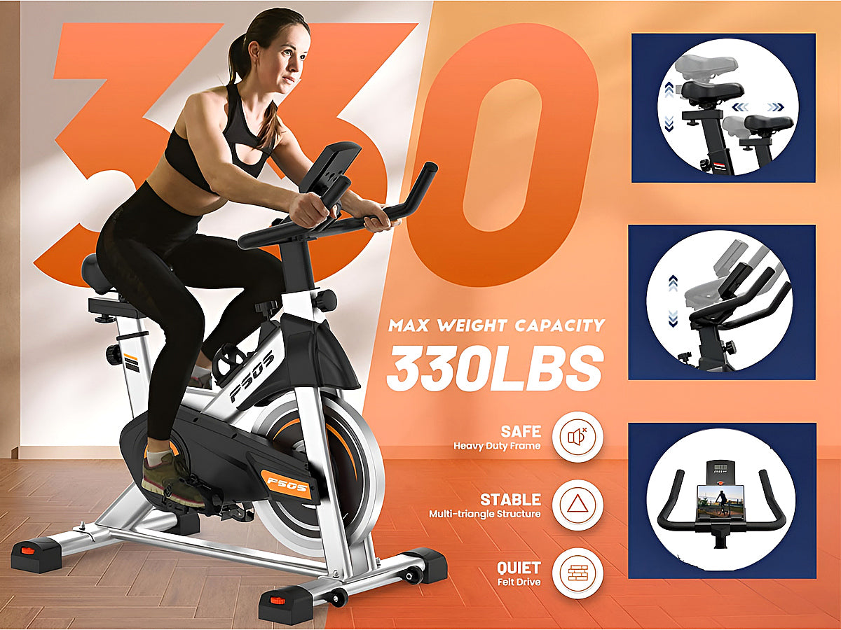 Adjustable Exercises Bike Spin Bike Heavy Duty