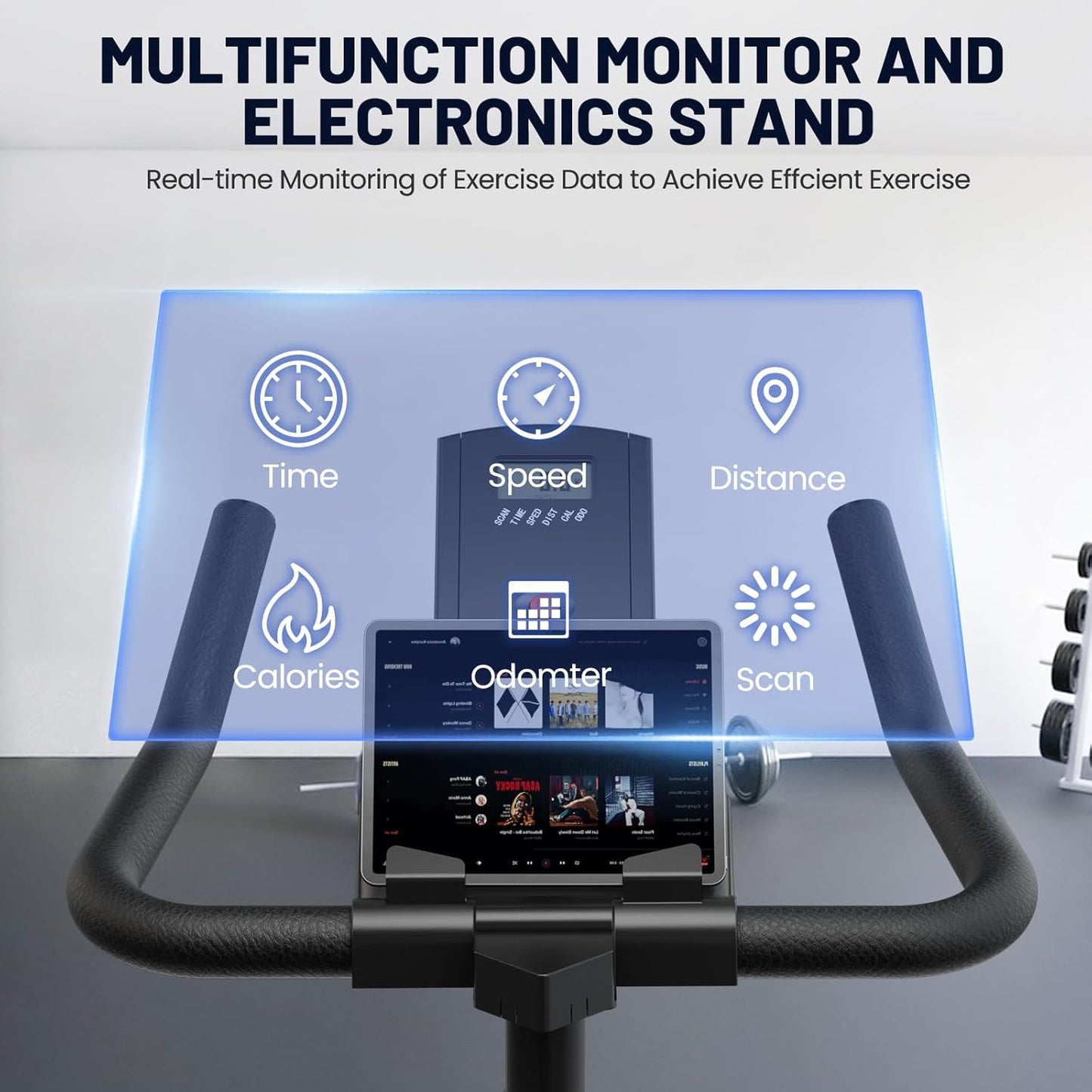 Adjustable Exercises Bike Spin Bike Heavy Duty