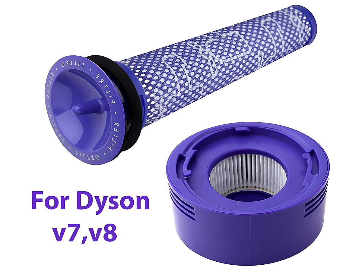 Dyson Vacuum Pre & Post Filter Replacement Set V7 V8