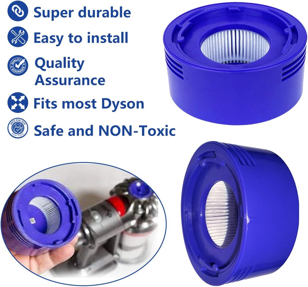 Dyson Vacuum Pre & Post Filter Replacement Set V7 V8