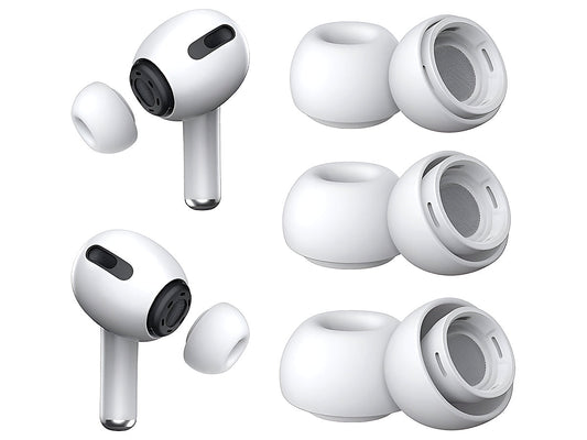 Replacement Ear Tips Compatible For Airpods Pro 1,2 (S/M/L)
