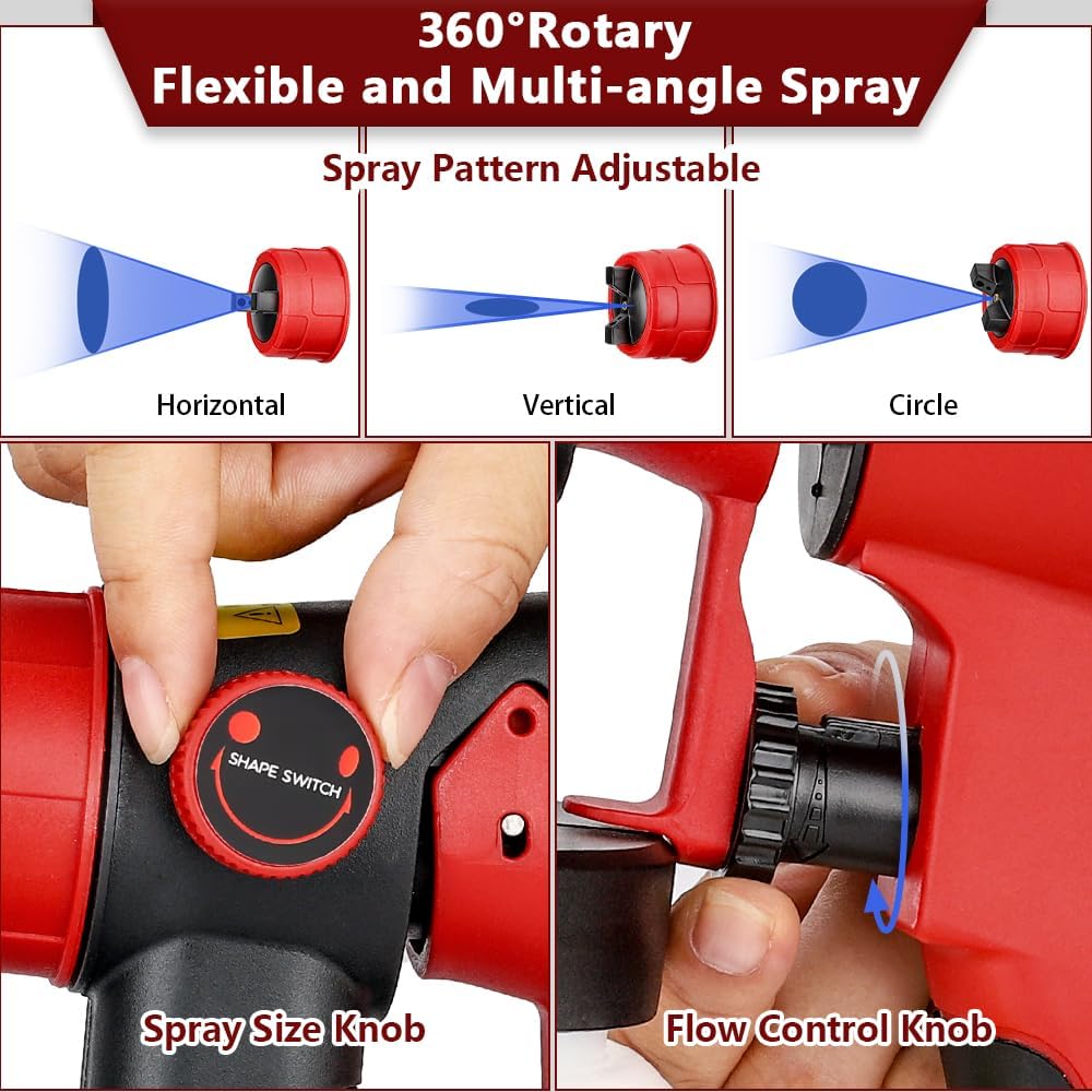 Rechargeable Electric Paint Sprayer