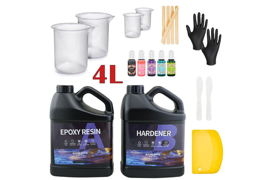 Epoxy Resin 1:1  4 Liter Kit