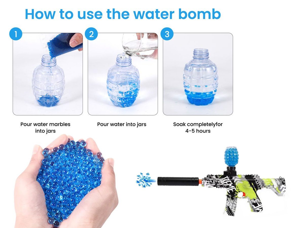 Electric Blaster Water Toy