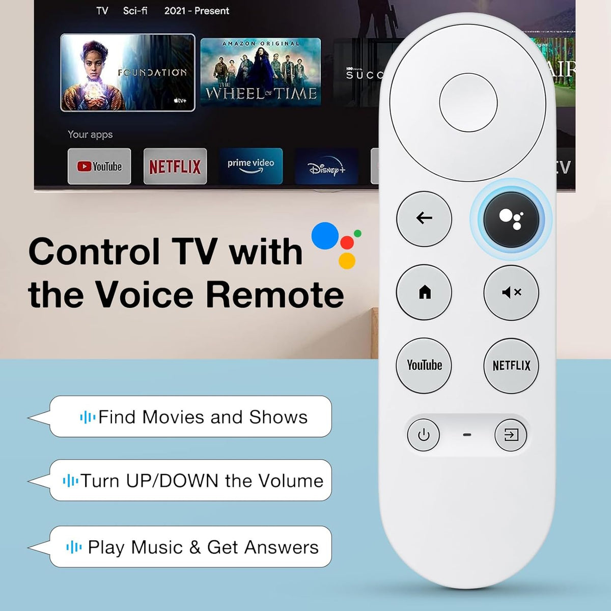 Chromecast Google TV Remote Replacement