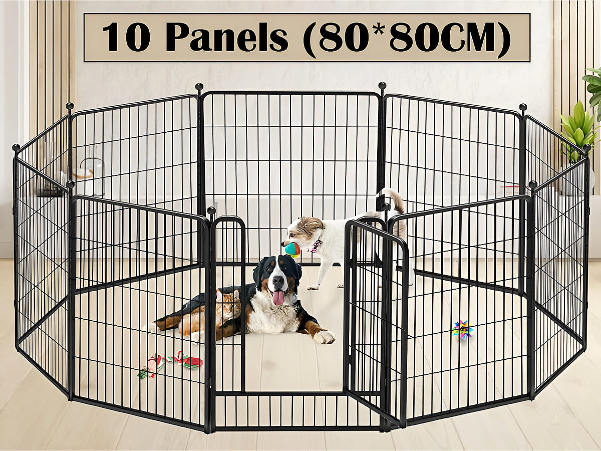 Dog Play Pen 10 Panel 80*80cm