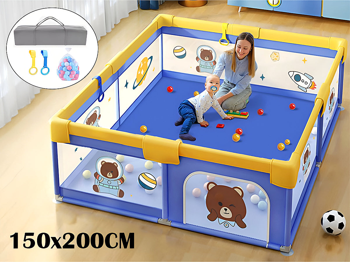 Portable Playpen Fence Gate Wall Fence Barrier