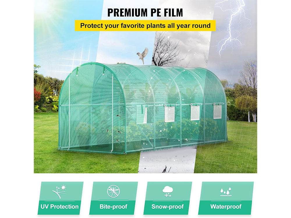 Walk in Greenhouse 4x2x2m