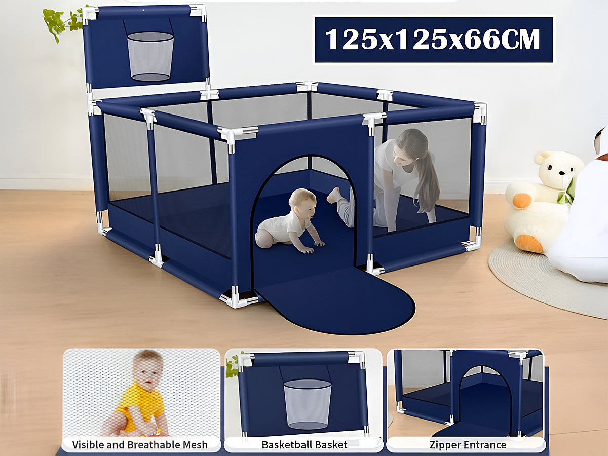 Portable Playpen Fence Gate 125 cm
