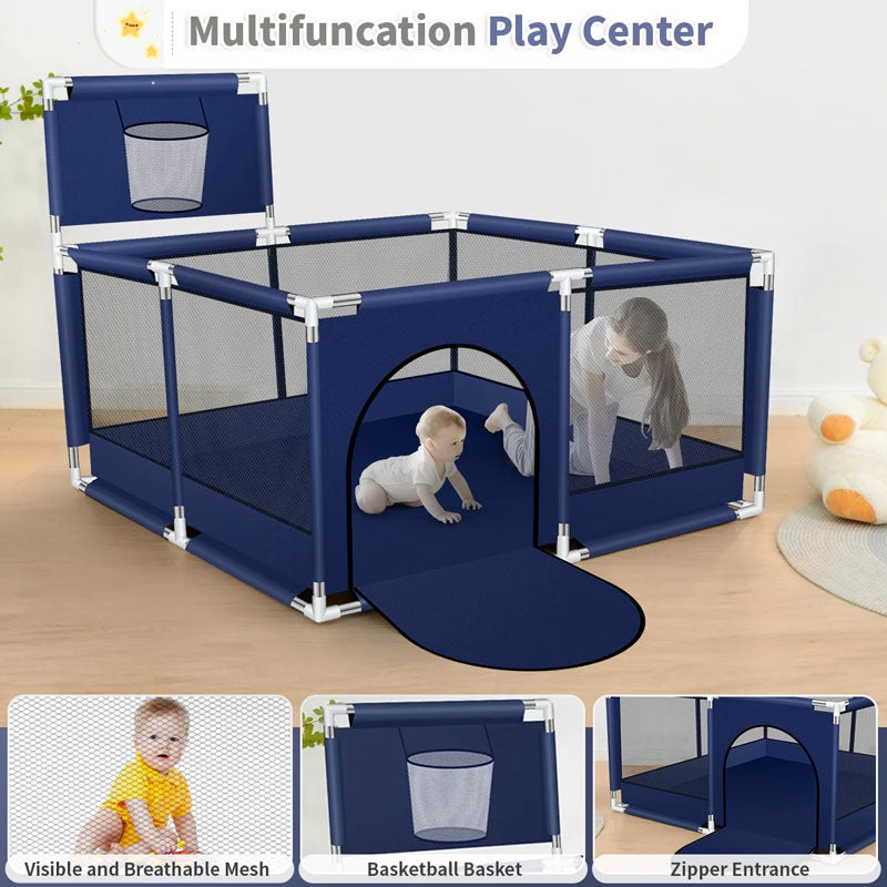 Portable Playpen Fence Gate 125 cm