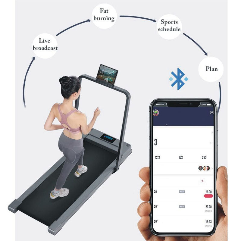 Walking Pad Treadmill Compact Flat