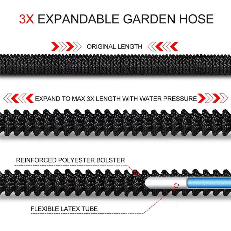 Flexible Garden Hose 100ft