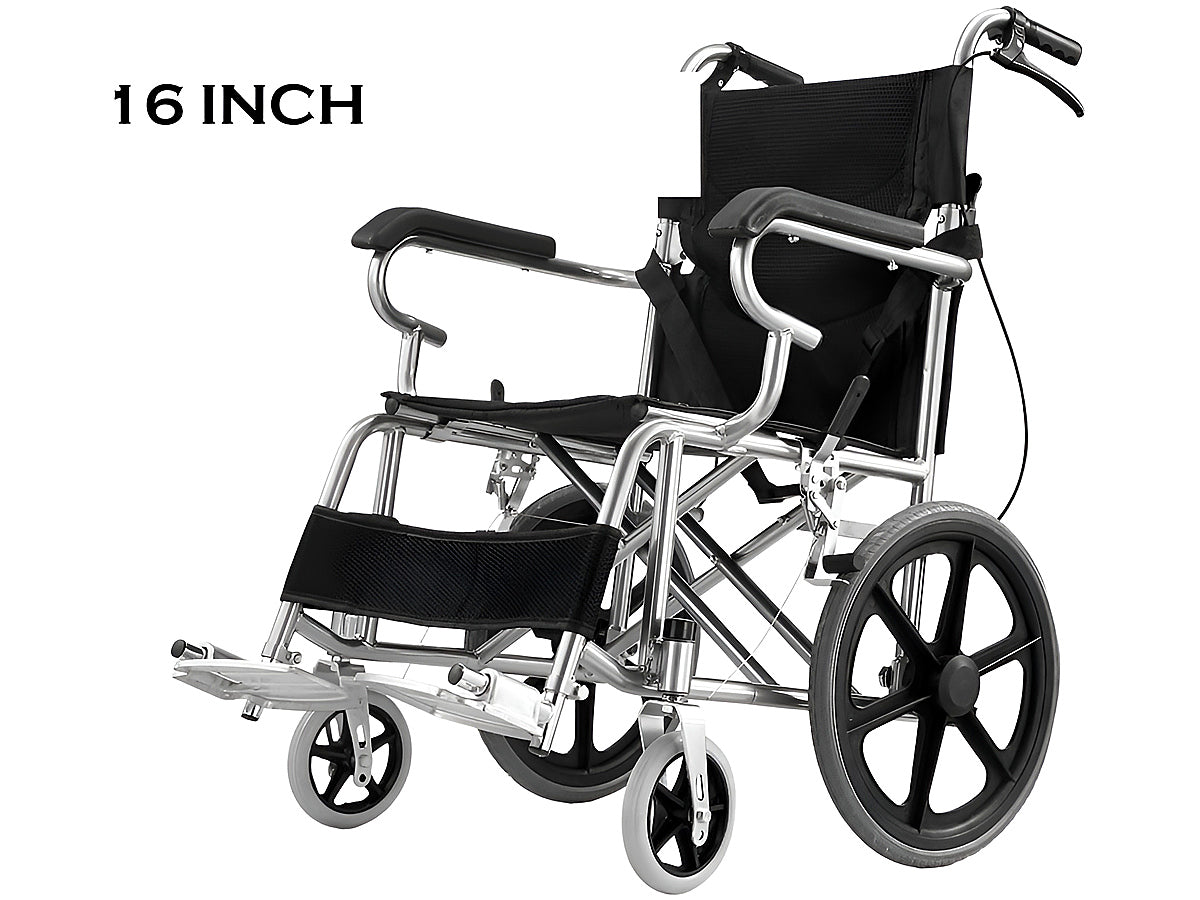 Folding Transit Wheelchair Lightweight