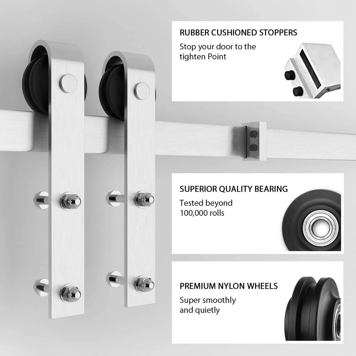 Barn door Hardware 1.85M Single Door