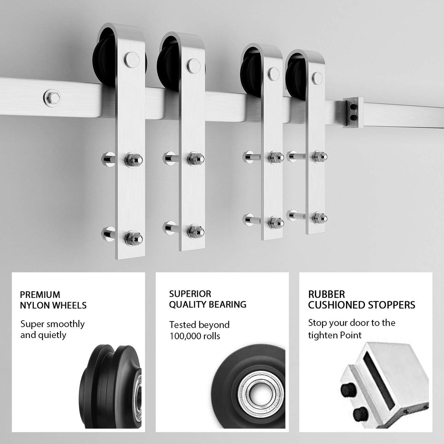 Barn door Hardware 4M Double Door
