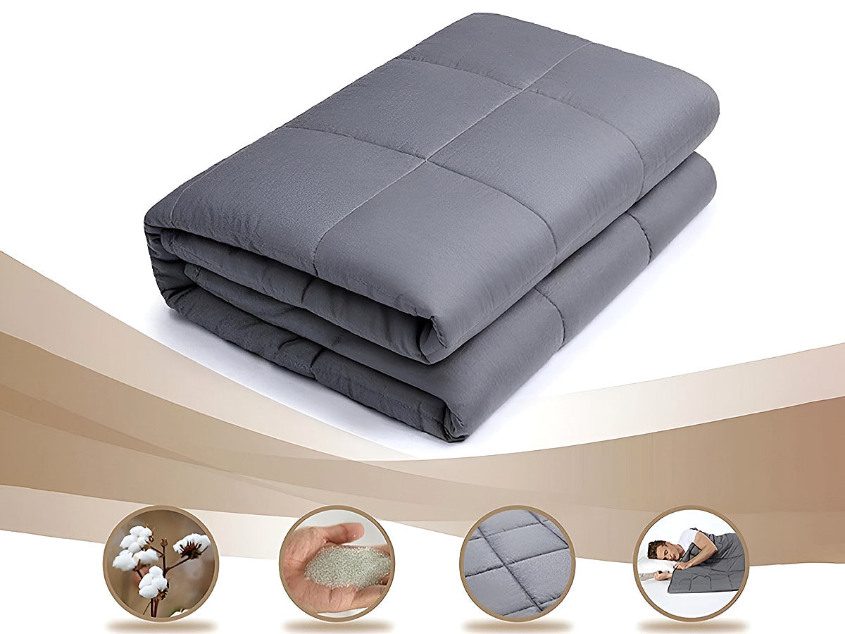 Weighted Blanket 7.5KG Queen Deep Sleep Relax
